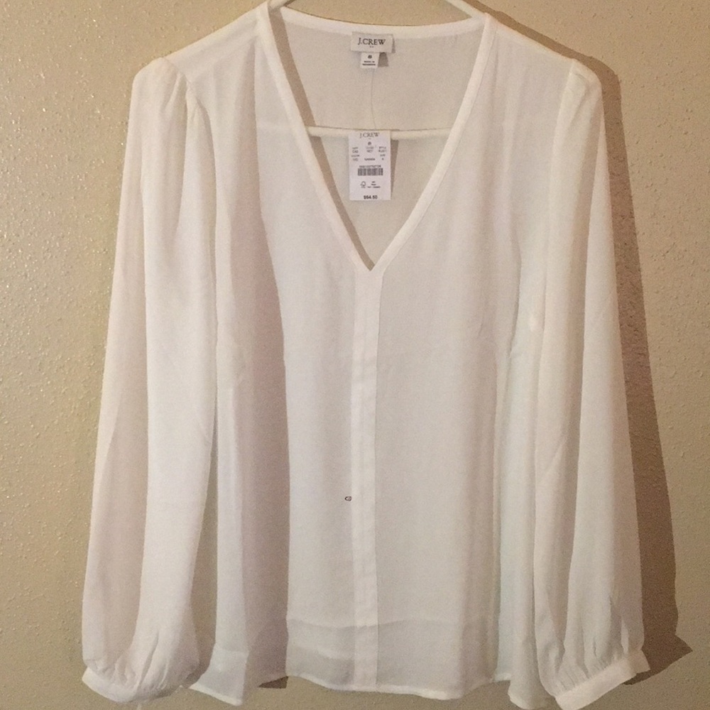 **New with 🏷 gorgeous flowy J.crew blouse**